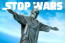 Load image into Gallery viewer, Stop Wars Plus (larger size) by We Art Doing *Pre-Order*