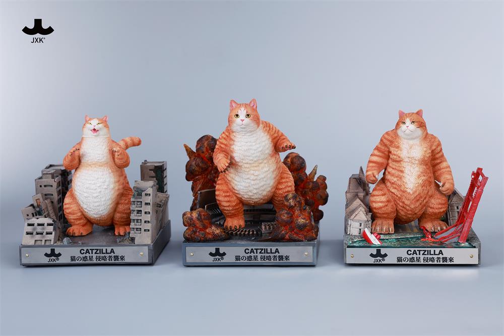 猫さん JXK - Catzilla 3.0 Orange *Pre-Order* – EvilsToyLair