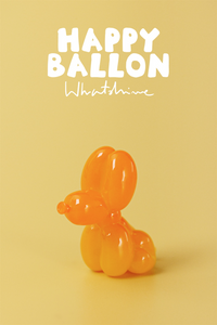 Happy Balloon Dog  BLUEPIPIER x whatshisname x Moe Double Small Blind Box Figure *Pre-Order*