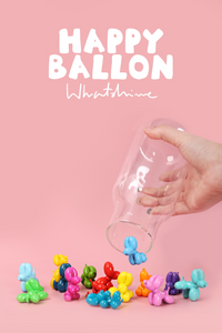 Happy Balloon Dog  BLUEPIPIER x whatshisname x Moe Double Small Blind Box Figure *Pre-Order*