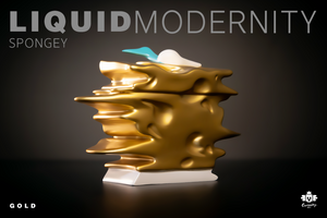 Liquid Modernity - Spongey Gold by We Art Doing *Pre-Order* (Smaller Size)