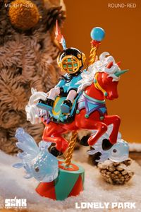 Sank Park - Merry Go Round - Red by Sank Toys *Pre-Order*