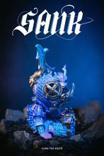 Load image into Gallery viewer, Good Night Series - Dragon - Blues by Sank Toys *In Stock*