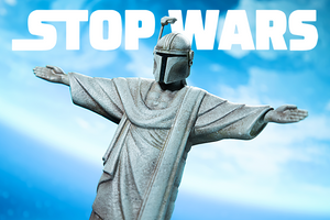 Stop Wars (smaller size) by We Art Doing *Pre-Order*