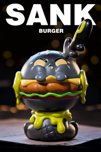 Sank Burger - Black by Sank Toys *Pre-Order*