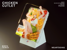 Load image into Gallery viewer, Bento Fairies - Chicken Cutlet by We Art Doing *Pre-order*