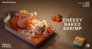 Bento Fairies - Cheesy Baked Shrimp by We Art Doing *Pre-Order*