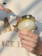 Load image into Gallery viewer, JXK-Pufferfish Ice Cream Figurine by JXK *Pre-Order*