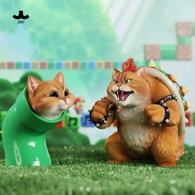 Bowser Cat Green by We Art Doing *Pre-Order*