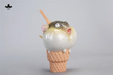 Load image into Gallery viewer, JXK-Pufferfish Ice Cream Figurine by JXK *Pre-Order*