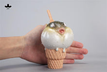 Load image into Gallery viewer, JXK-Pufferfish Ice Cream Figurine by JXK *Pre-Order*