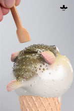 Load image into Gallery viewer, JXK-Pufferfish Ice Cream Figurine by JXK *Pre-Order*