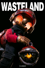Load image into Gallery viewer, Wasteland - Plumber - Red by We Art Doing *Pre-Order*