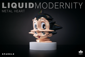 Liquid Modernity "Metal Heart Sparkle" by We Art Doing *Pre-Order*