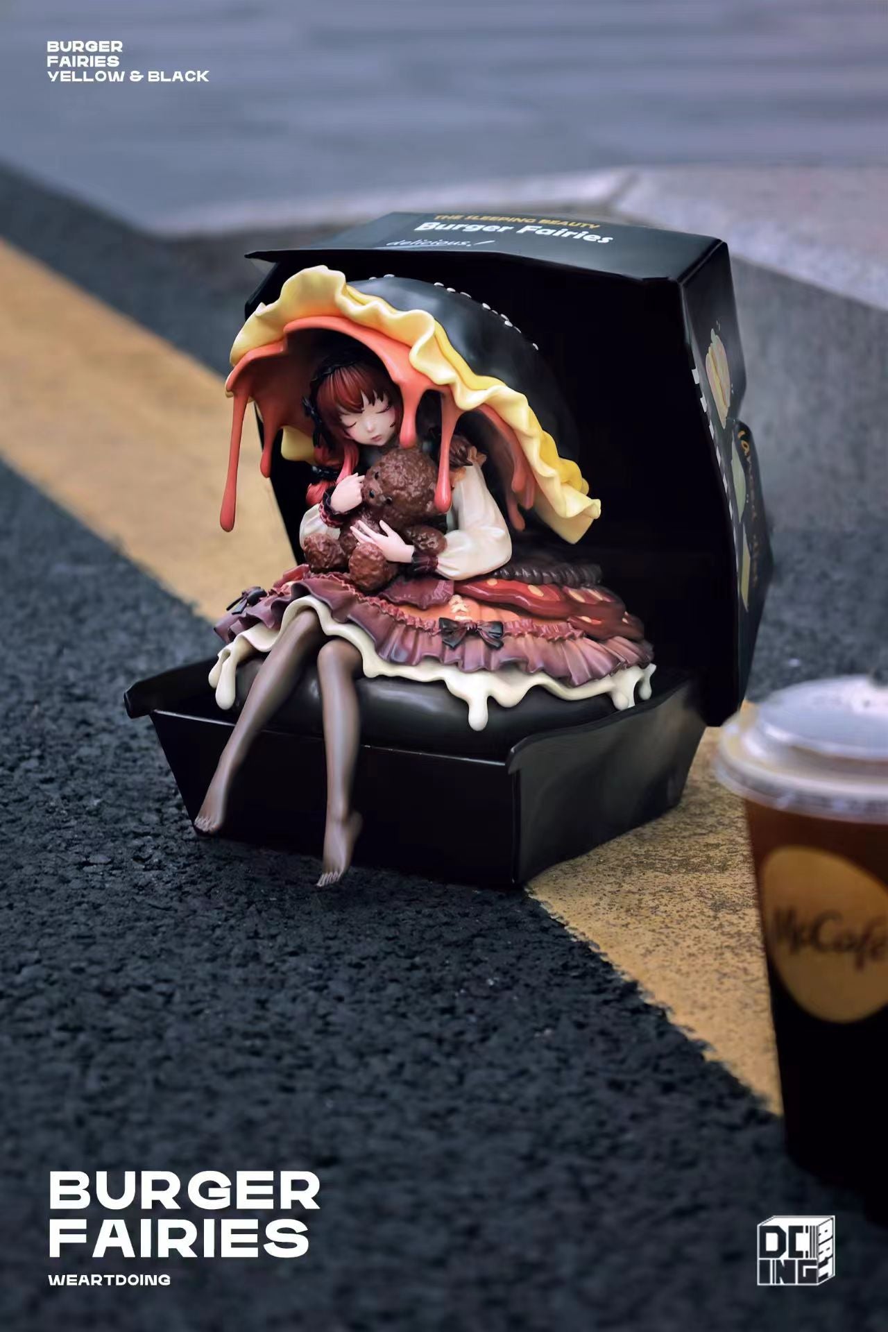 The Sleeping Beauty-Burger Fairies-Black (deluxe version) by