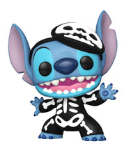 Load image into Gallery viewer, Funko Pop! Lilo &amp; Stitch Skeleton Stitch #1234 (Common) Entertainment Earth Exclusive w/ 0.5mm Pop Protector
