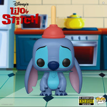 Load image into Gallery viewer, Funko Pop! Lilo &amp; Stitch Stitch with Plunger #1354 - Entertainment Earth Exclusive w/0.5mm Pop Protector