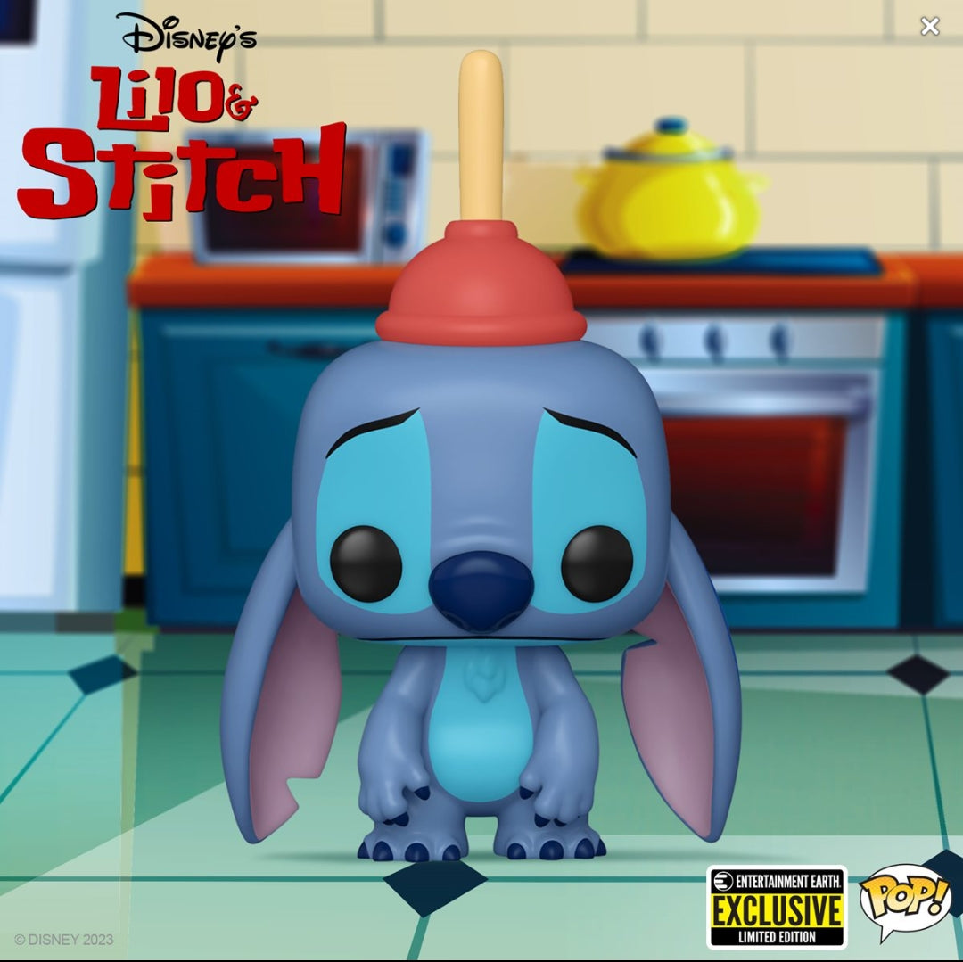 Funko POP! Disney Lilo deals & Stitch #1234 - Skeleton Stich Glow Chase W/ Protector!