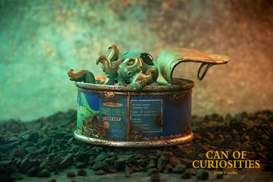 Can of Curiosities - Little Cthulhu by We Art Doing 惊奇罐头-克苏鲁之谜 *Pre-Order*