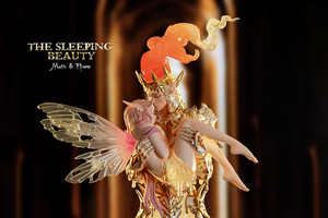 The Sleeping Beauty - The Moth & Flame "White Glow" by We Art Doing *Pre-Order*