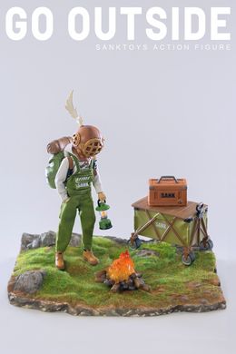藏克-野营少年（豪华版）Sank-1/12 Action Figure-Camper（Deluxe Version）figure and the base included *Pre-Order*