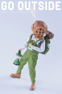 藏克-野营少年（豪华版）Sank-1/12 Action Figure-Camper（Deluxe Version）figure and the base included *Pre-Order*