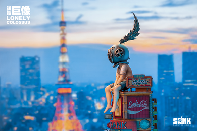 孤独与巨像-天台少年-蓝调 Lonely Colossus-Rooftop Boy-Blues by Sank Toys *Pre-Order*