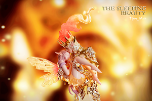 The Sleeping Beauty - The Moth & Flame "White Glow" by We Art Doing *Pre-Order*