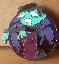 Load image into Gallery viewer, &quot;Mombie&quot; by Sara Reid GITD and glitter enamel pin LE 100