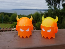Load image into Gallery viewer, Cream Ghoulzicle GITD Viking Ghoulz with Removable Helmet L.E. 30