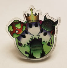 Load image into Gallery viewer, Viking Ghoulz Small Acrylic Pin LE 50