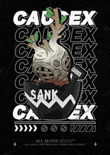 Load image into Gallery viewer, Sank - Fantastic Caudex - Black by Sank Toys *Pre-Order*