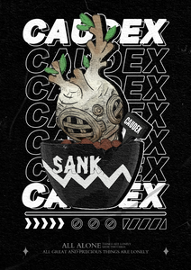 Sank - Fantastic Caudex - Black by Sank Toys *Pre-Order*