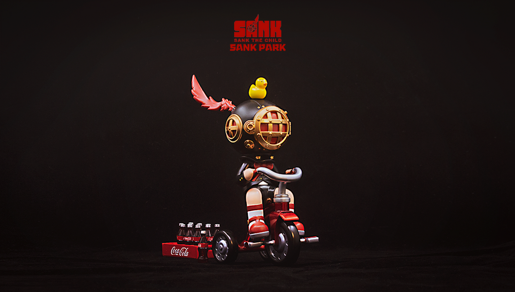 Sank Park - Fly Away Home - Black Swan by Sank Toys LE 399 *In Stock*