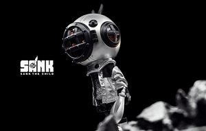 Little Sank Space Passengers - Silver (toy gun included) by Sank Toys *Pre-Order*