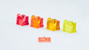 Sank Cube Series Candy Frog Set of 4 LE 83