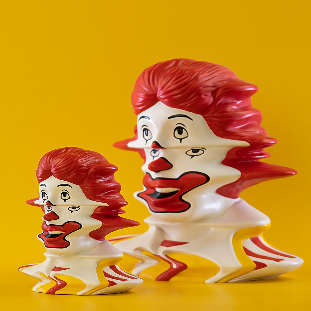 LIQUID MODERNITY❇️King of Clown Plus✴️❇️ Plus Liquid Modernity - King of Clown Plus（bigger one) by We Art