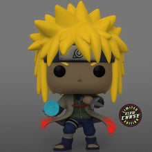 Load image into Gallery viewer, Funko Pop! Naruto Shippuden: Minato Namikaze AAA Anime Exclusive #935 Chase w/free 0.45mm Pop Shield Protector