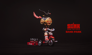 Sank Park - Fly Away Home - Black Swan by Sank Toys LE 399 *In Stock*