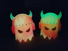 Load image into Gallery viewer, Cream Ghoulzicle GITD Viking Ghoulz with Removable Helmet L.E. 30