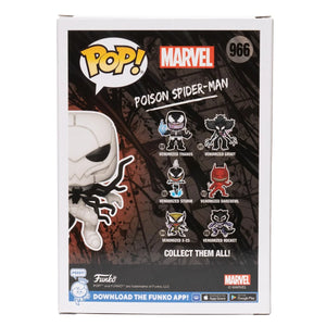 Funko Pop! Marvel: Venom - Poison Spider-Man Entertainment Earth Exclusive #966 w/Free 0.45mm Pop Shield Protector (Common)