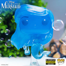 Load image into Gallery viewer, Funko Pop! Disney: The Little Mermaid - Ariel (Blue Translucent) Entertainment Earth Exclusive #563 w/Free 0.45mm Pop Shield Protector