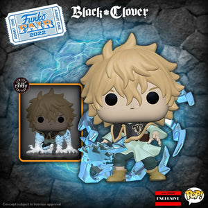 Funko Pop! Animation: Black Clover - Luck Voltia - AAA Anime Exclusive #1102 CHASE