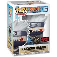 Load image into Gallery viewer, Funko Pop! Naruto: Shippuden Young Kakashi Hatake with Chidori Glow-in-the-Dark Vinyl Figure - AAA Anime Exclusive (Common) #1199 w/0.45mm Pop Protector