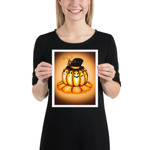 "Ghost Pumpkin" Poster by Sara Reid